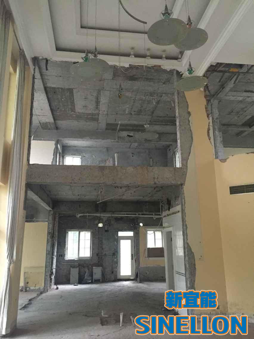 湯臣高爾別墅恢復毛坯安裝地源熱泵