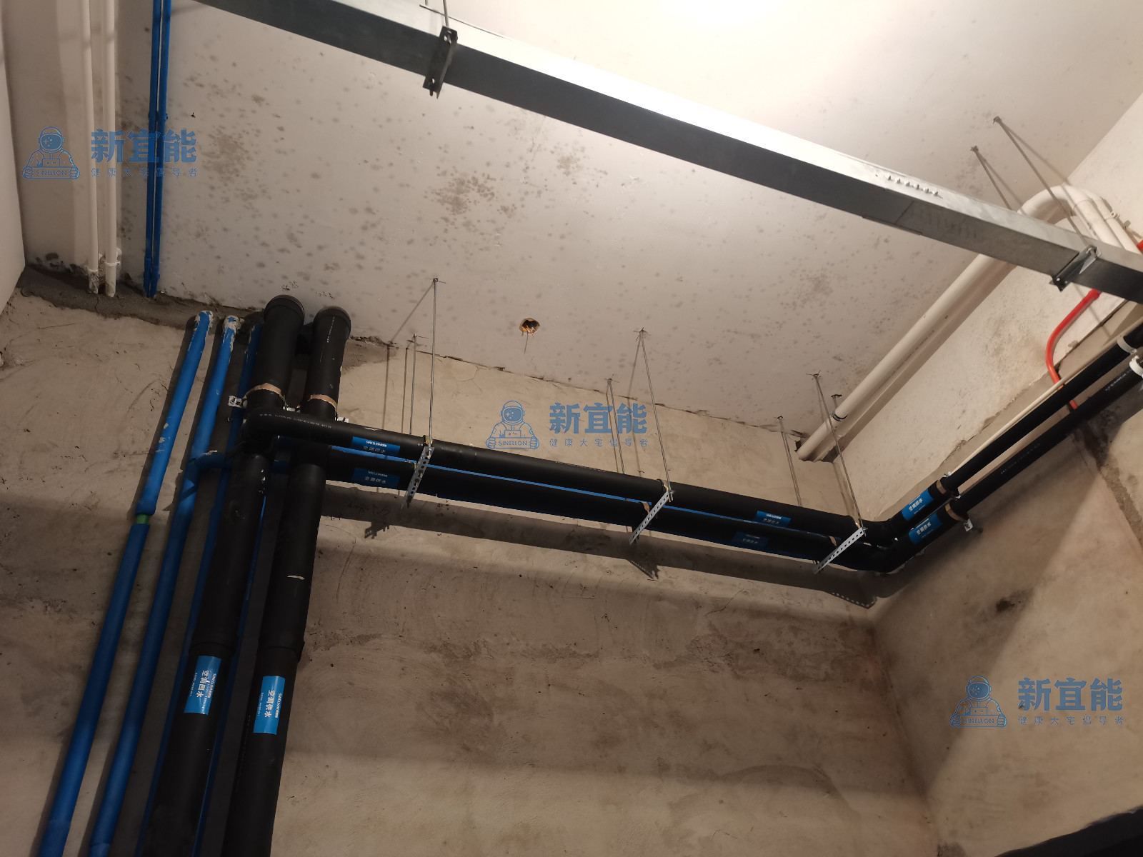 別墅地源熱泵隱蔽工程